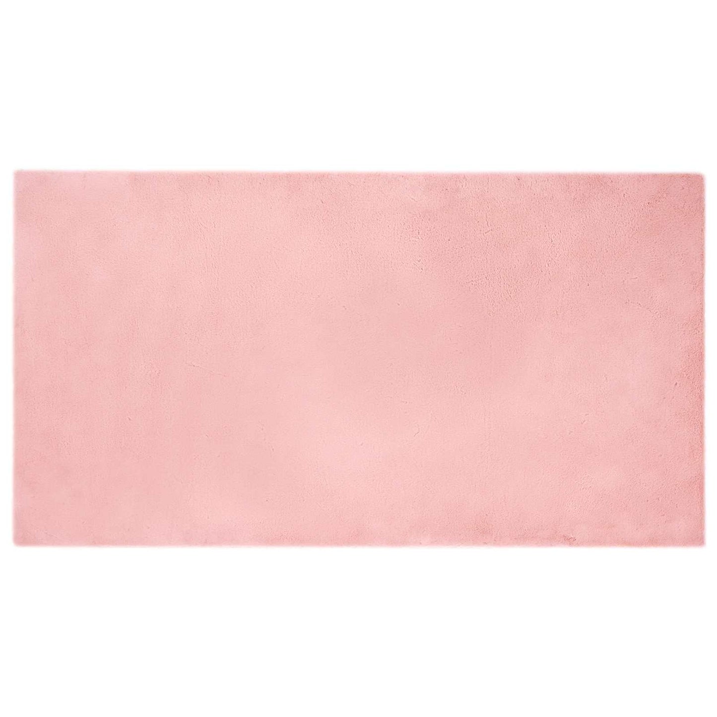 Nep Konijnenbont Tapijt Olite Roze 60 x 110 cm Polyester