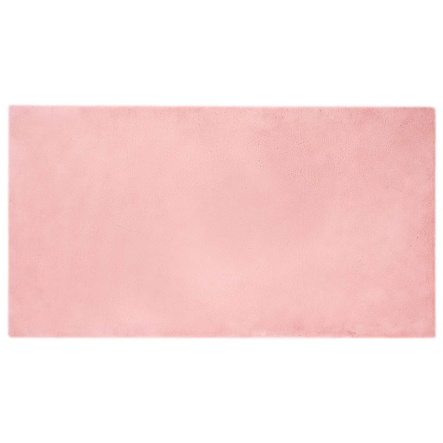 Nep Konijnenbont Tapijt Olite Roze 60 x 110 cm Polyester