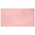 Vloerkleed nepbont 80x150 cm roze