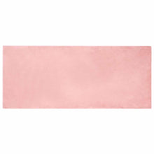 Nep Konijnenbont Tapijt Roze 80 x 200 cm Polyester