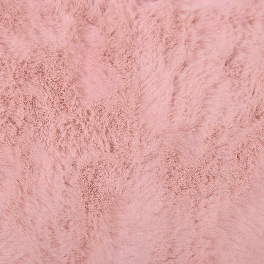 Nep Konijnenbont Tapijt Olite Roze 100 x 200 cm Polyester