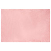 Vloerkleed nepbont 120x170 cm roze
