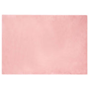 Vloerkleed nepbont 140x200 cm roze