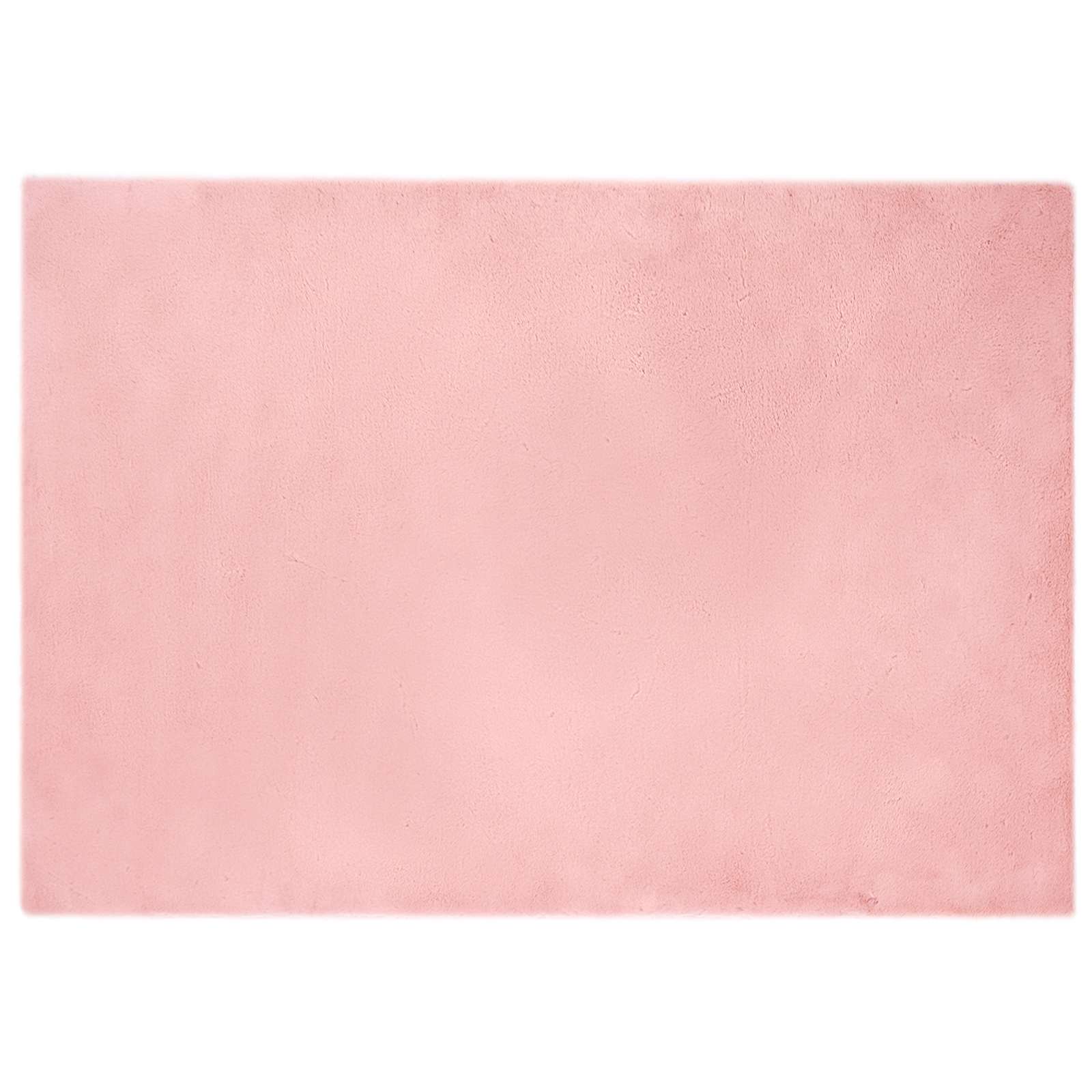 Nep Konijnenbont Tapijt Olite Roze 160 x 230 cm Polyester