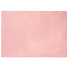Nep Konijnenbont Tapijt Roze 200 x 280 cm Polyester