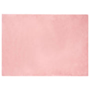 Vloerkleed nepbont 240x340 cm roze