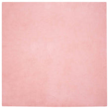 Nep Konijnenbont Tapijt Roze 160 x 160 cm Polyester