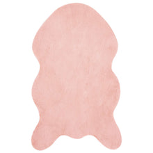 Nep Konijnenbont Tapijt Olite Roze 50 x 80 cm Polyester