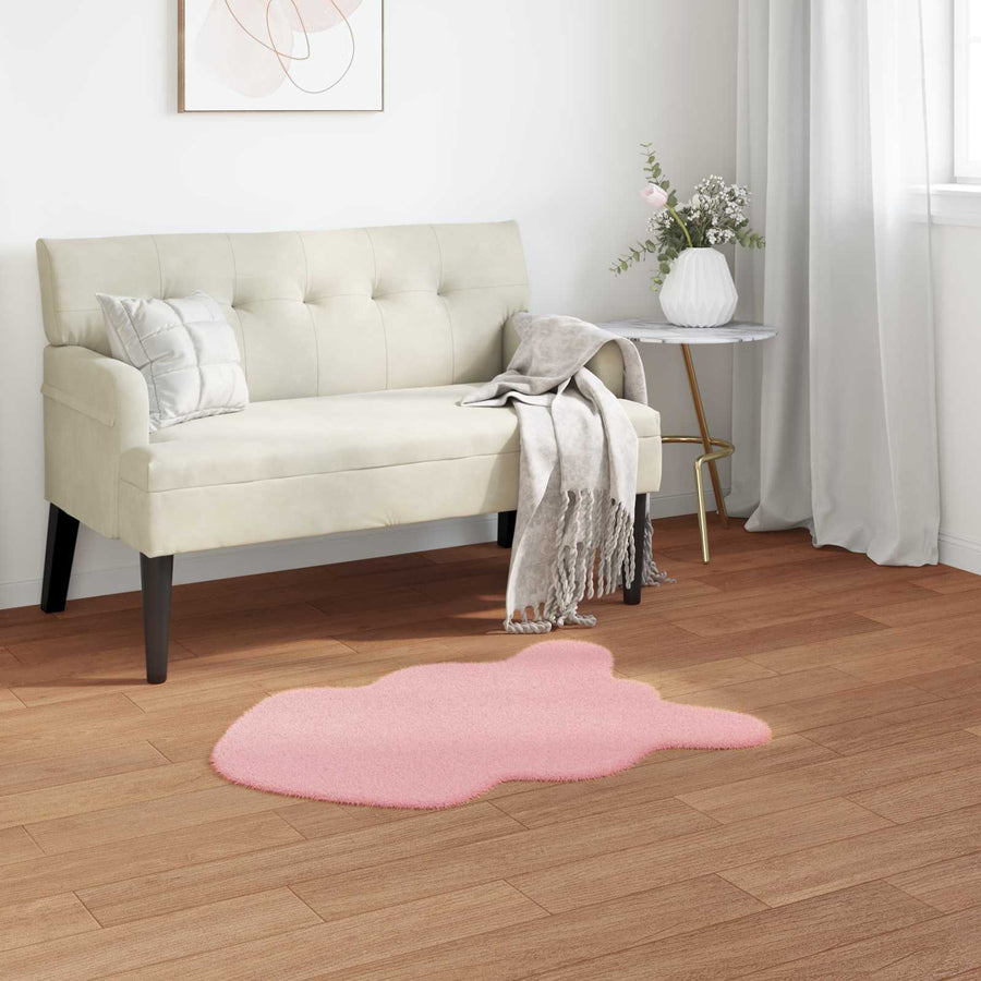 Nep Konijnenbont Tapijt Olite Roze 80 x 120 cm Polyester