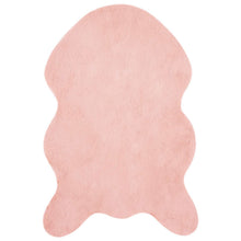 Nep Konijnenbont Tapijt Olite Roze 80 x 120 cm Polyester