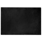 Vloerkleed nepbont 120x170 cm zwart