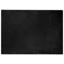 Nep Konijnenbont Tapijt Zwart 200 x 280 cm Polyester