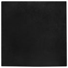 Vloerkleed nepbont 240x240 cm zwart
