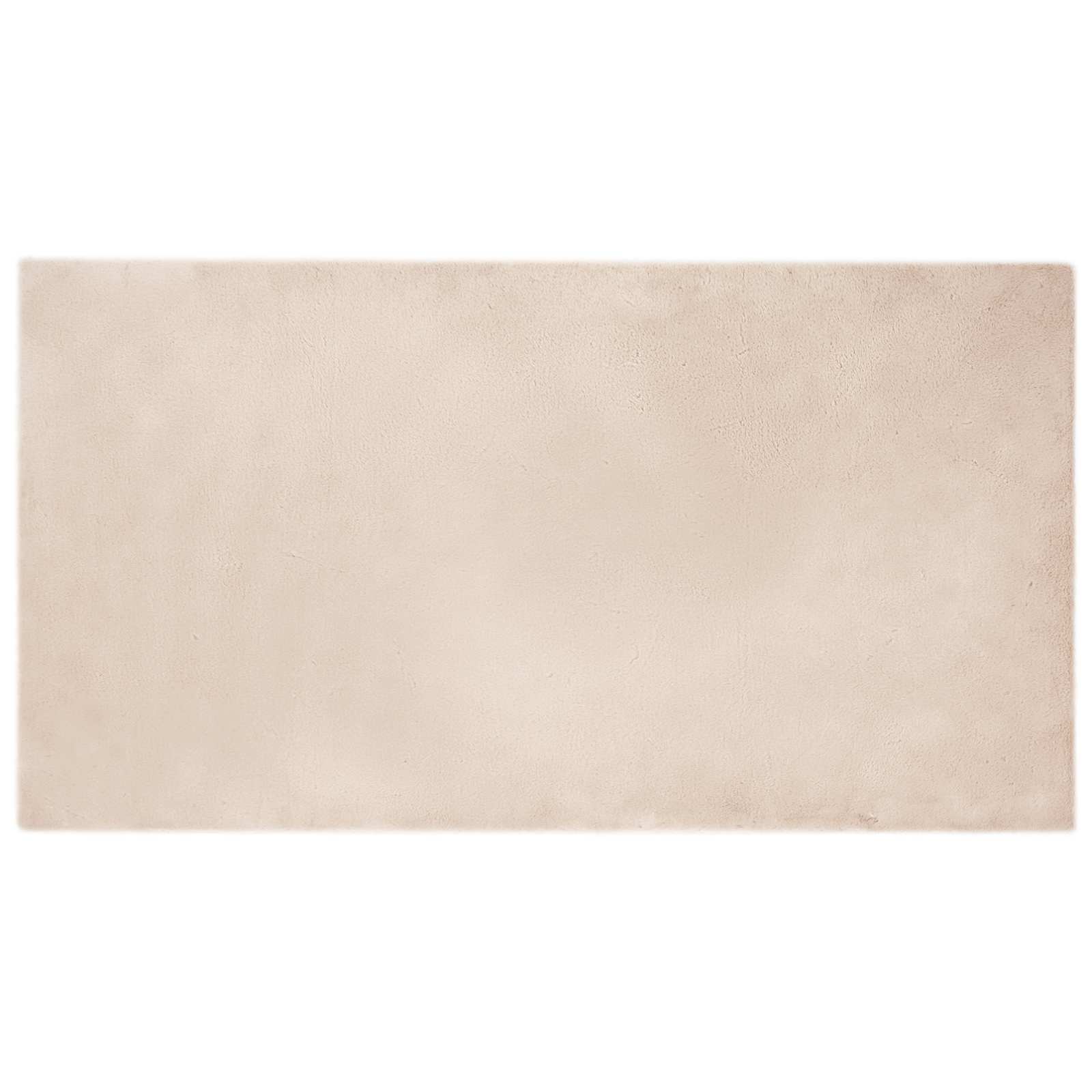 Nep Konijnenbont Tapijt Olite Taupe 60 x 110 cm Polyester