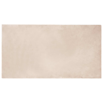 Nep Konijnenbont Tapijt Olite Taupe 60 x 110 cm Polyester