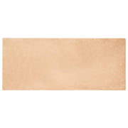 Vloerkleed nepbont 80x200 cm taupe