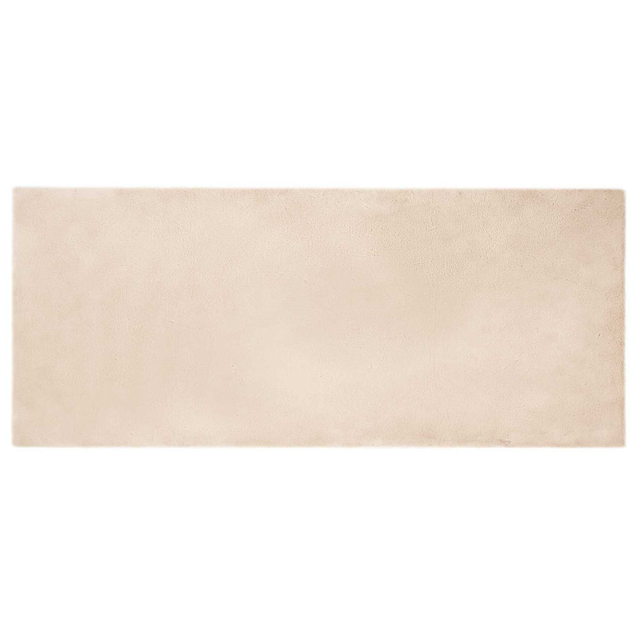 Nep Konijnenbont Tapijt Olite Taupe 100 x 200 cm Polyester