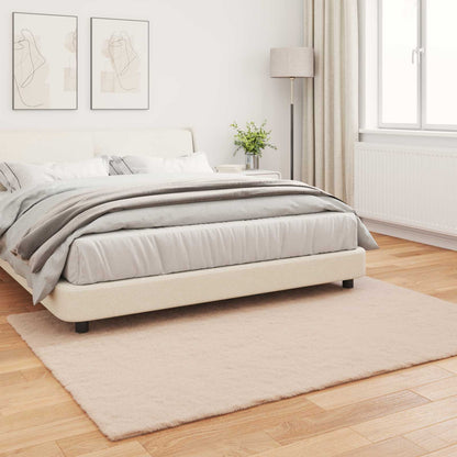 Nep Konijnenbont Tapijt Olite Taupe 160 x 230 cm Polyester