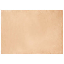 Nep Konijnenbont Tapijt Taupe 200 x 280 cm Polyester