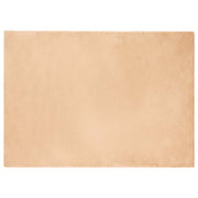 Vloerkleed nepbont 240x340 cm taupe