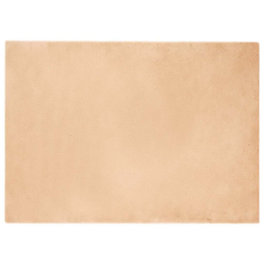 Nep Konijnenbont Tapijt Taupe 240 x 340 cm Polyester