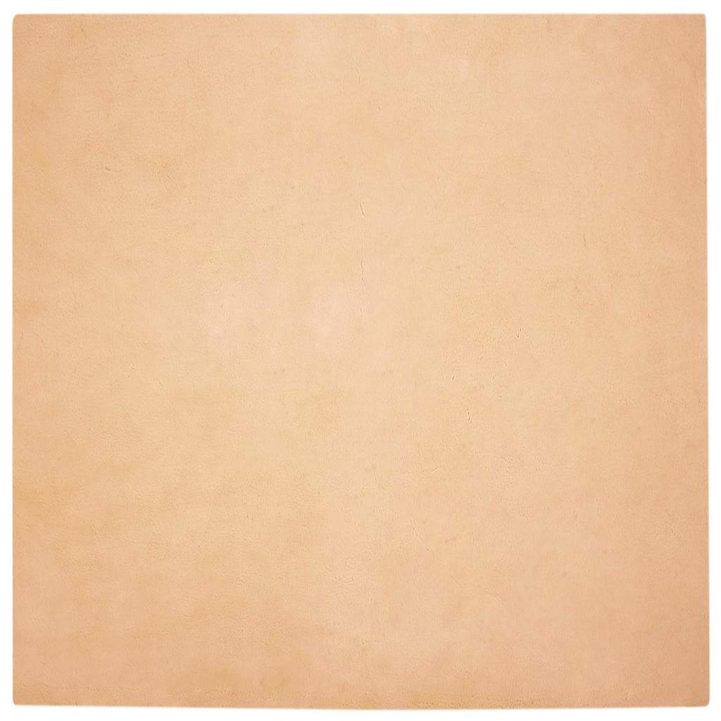 Nep Konijnenbont Tapijt Taupe 200 x 200 cm Polyester
