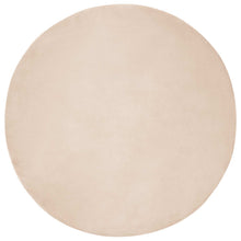 Nep Konijnenbont Tapijt Olite Taupe Ø 80 cm Polyester