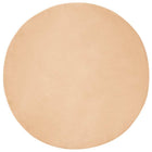 Vloerkleed rond 120 cm polyester taupe