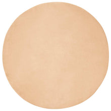 Nep Konijnenbont Tapijt Taupe Ø 120 cm Polyester