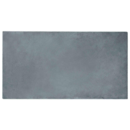 Nep Konijnenbont Tapijt Olite Antraciet 60 x 110 cm Polyester