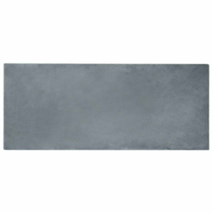 Nep Konijnenbont Tapijt Olite Antraciet 100 x 200 cm Polyester