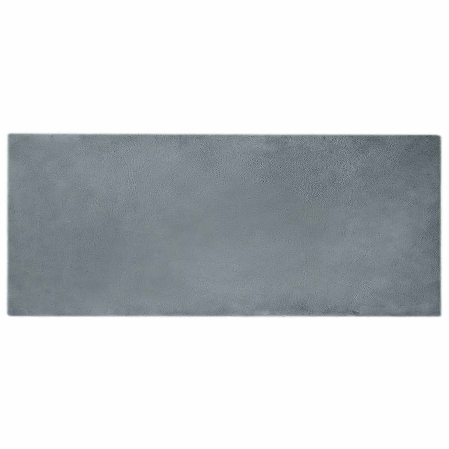 Nep Konijnenbont Tapijt Olite Antraciet 100 x 200 cm Polyester