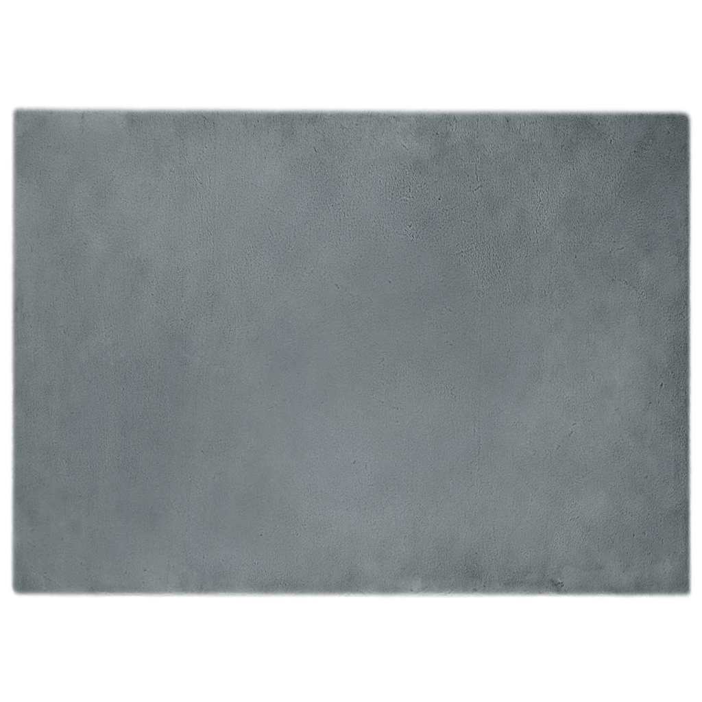 Nep Konijnenbont Tapijt Antraciet 200 x 280 cm Polyester