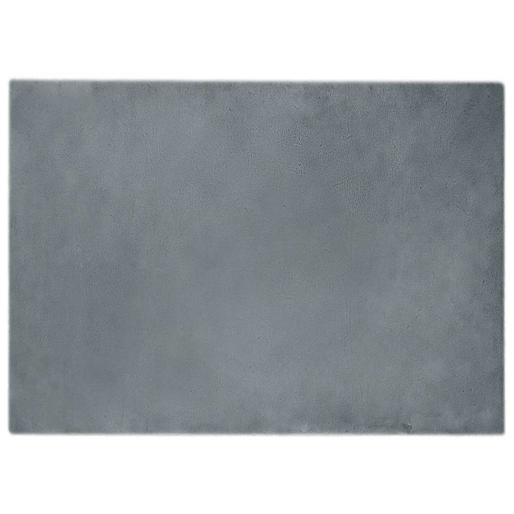 Nep Konijnenbont Tapijt Antraciet 240 x 340 cm Polyester