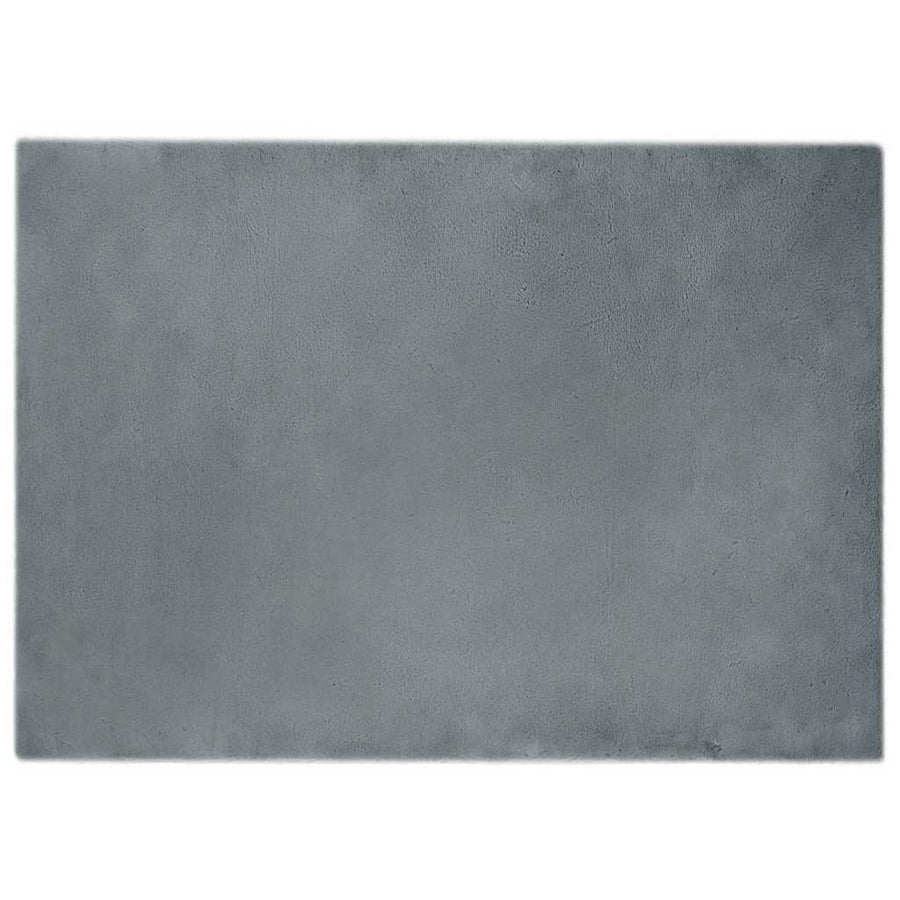 Nep Konijnenbont Tapijt Antraciet 240 x 340 cm Polyester