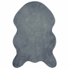 Nep Konijnenbont Tapijt Olite Antraciet 60 x 90 cm Polyester