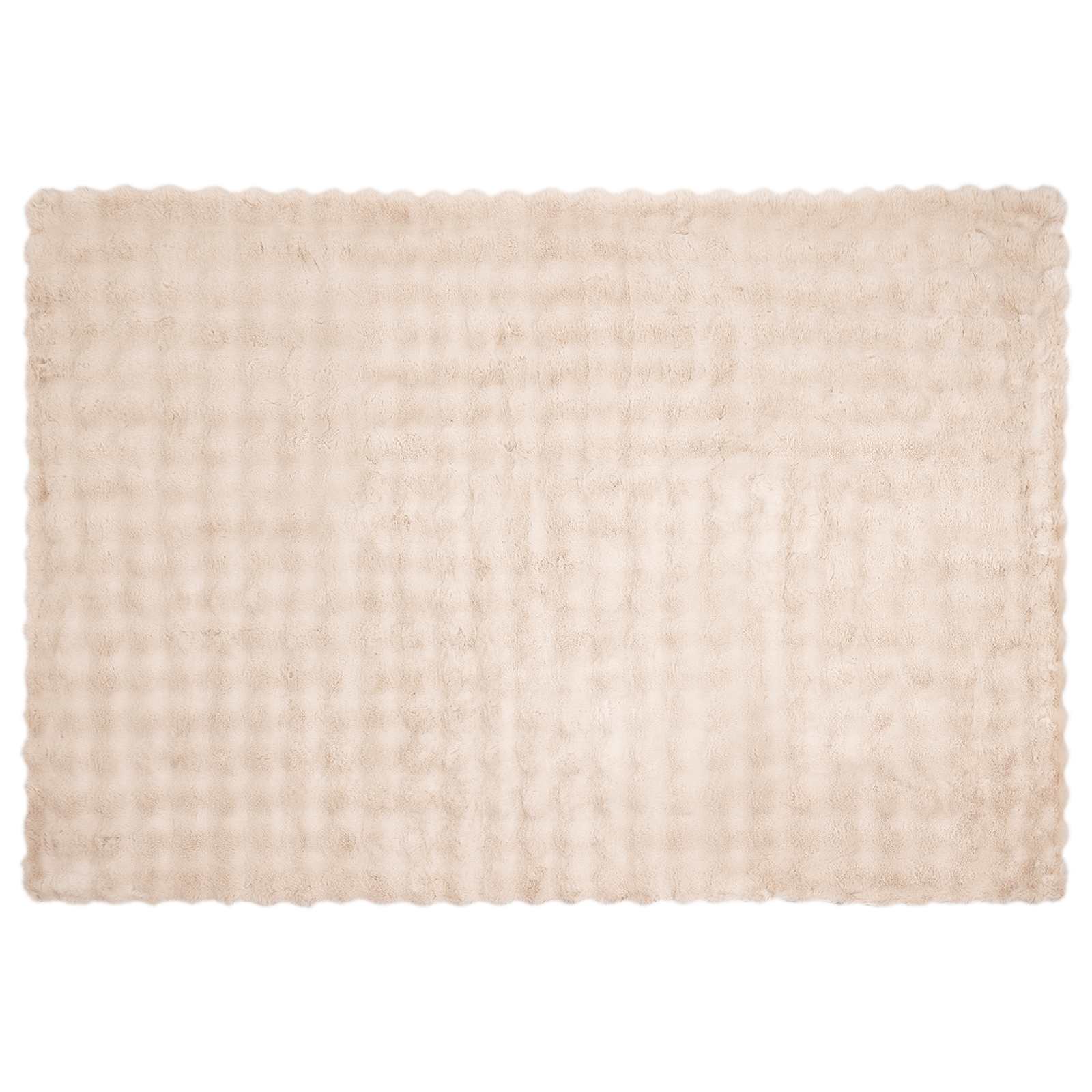 Neppels Konijnenbont Deken Beige 150 x 220 cm Polyester