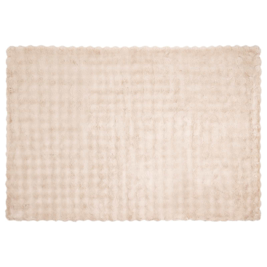 Neppels Konijnenbont Deken Beige 150 x 220 cm Polyester