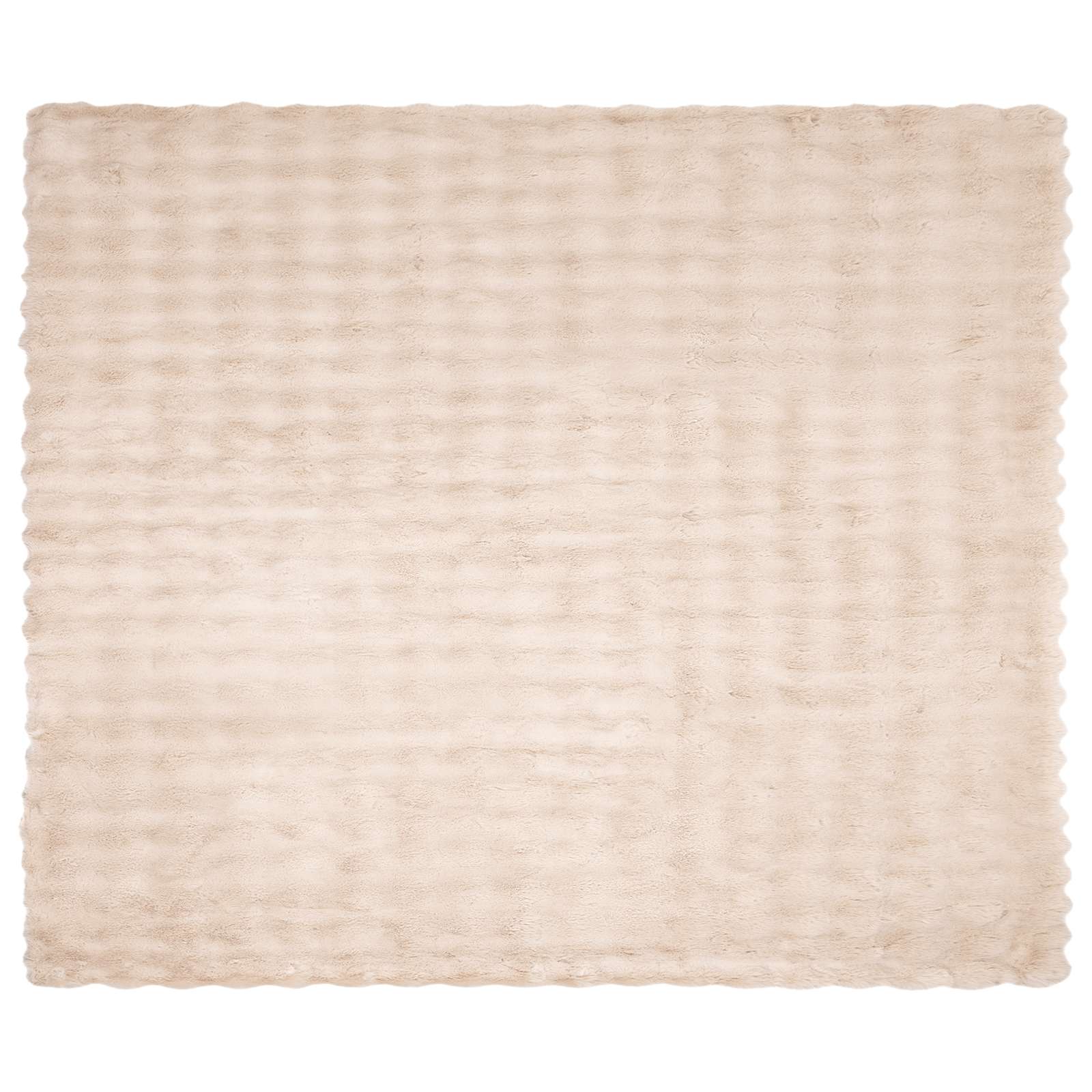Neppels Konijnenbont Deken Beige 220 x 240 cm Polyester
