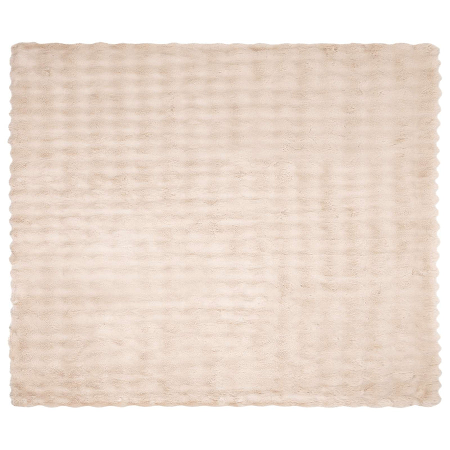 Neppels Konijnenbont Deken Beige 240 x 270 cm Polyester