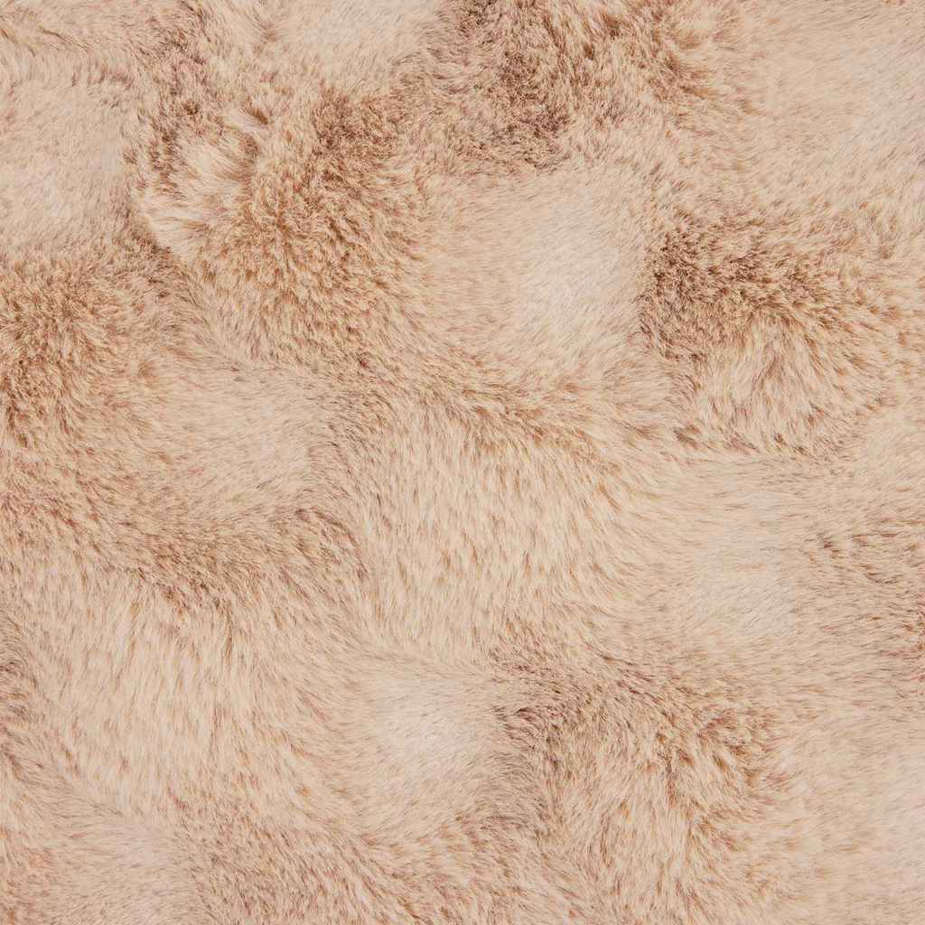 Neppels Konijnenbont Deken 4 pcs Beige 240 x 270 cm Polyester