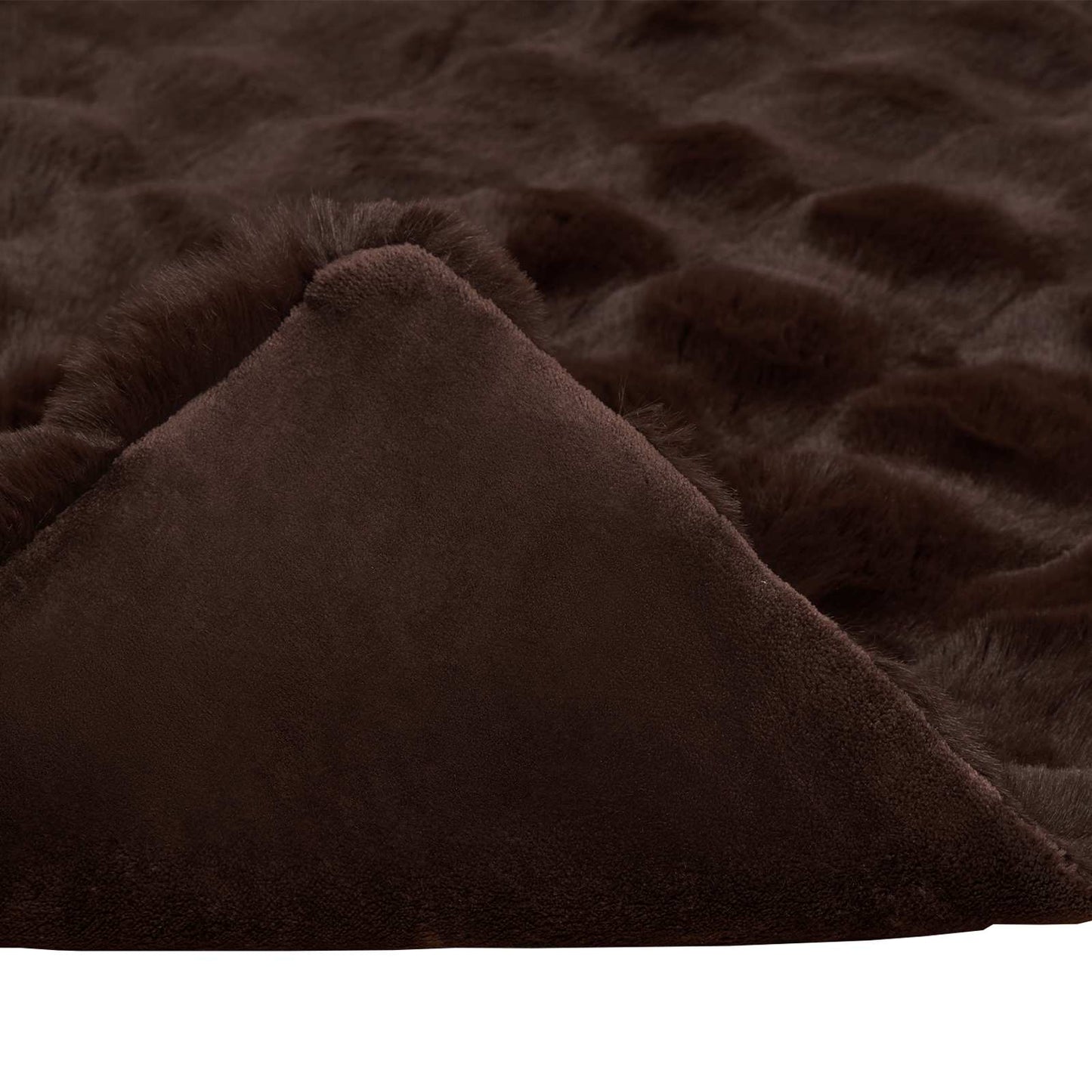 Neppels Konijnenbont Deken Kameel 150 x 220 cm Polyester