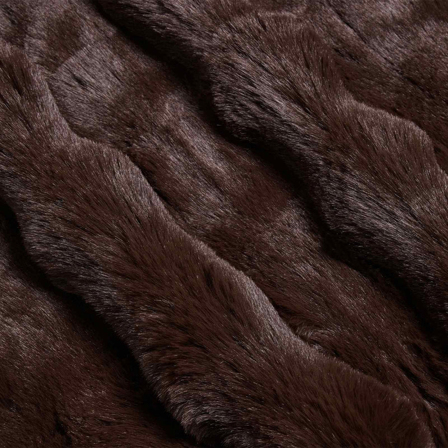 Neppels Konijnenbont Deken Kameel 220 x 240 cm Polyester