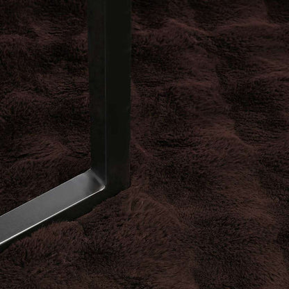 Neppels Konijnenbont Deken 4 pcs Kameel 220 x 240 cm Polyester