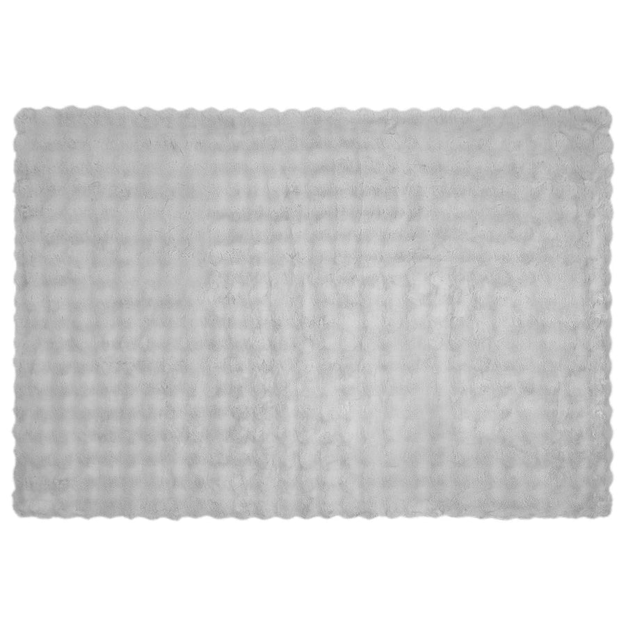 Neppels Konijnenbont Deken Grijs 150 x 220 cm Polyester