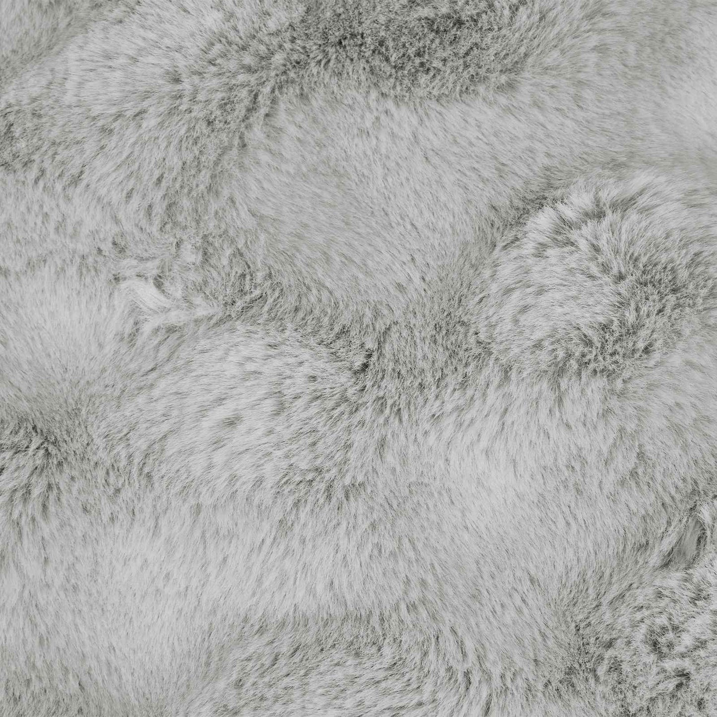 Neppels Konijnenbont Deken Grijs 240 x 270 cm Polyester