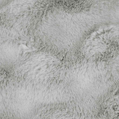 Neppels Konijnenbont Deken 4 pcs Grijs 240 x 270 cm Polyester