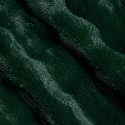 Neppels Konijnenbont Deken Donkergroen 220 x 240 cm Polyester