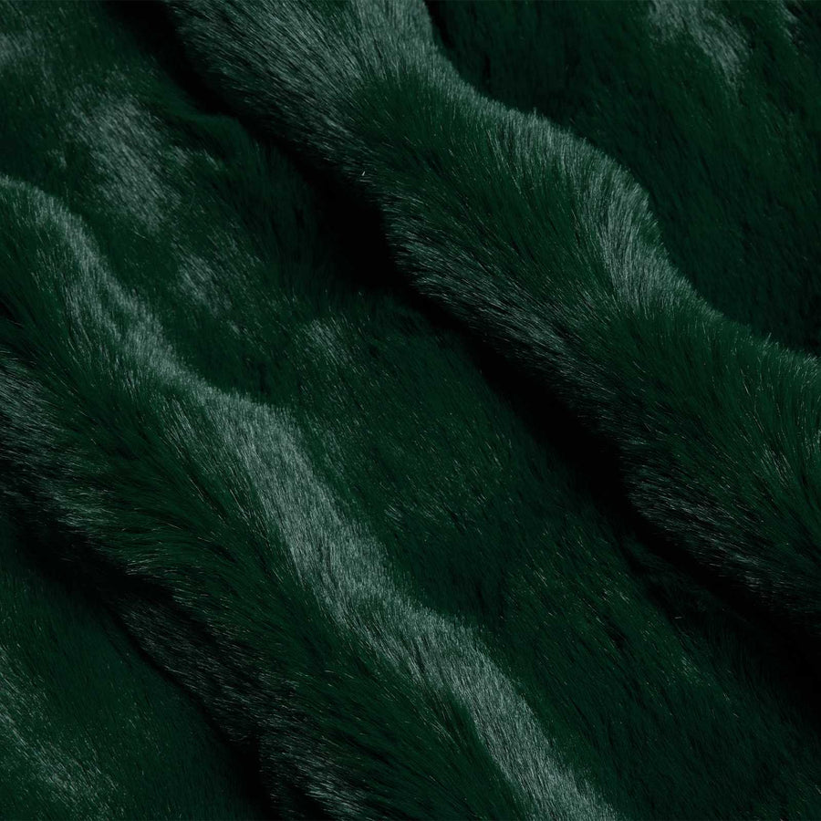 Neppels Konijnenbont Deken Donkergroen 220 x 240 cm Polyester
