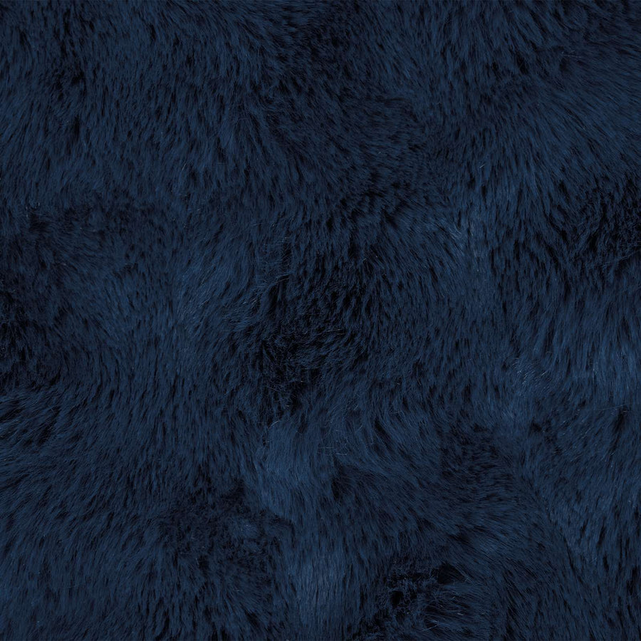Neppels Konijnenbont Deken Marineblauw 130 x 150 cm Polyester